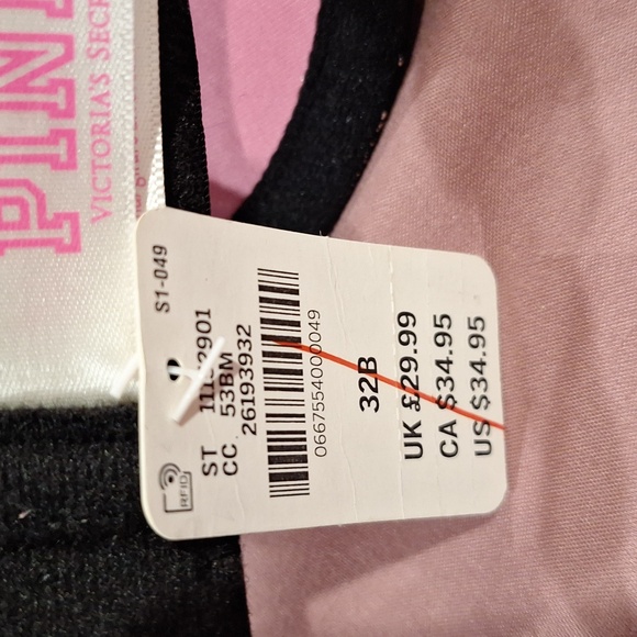 Pink Vicortia Secret Bra 32B - Picture 9 of 12